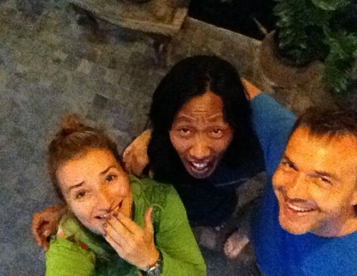 Evening reflection coffee with Danar